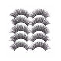 5 Pairs 3D Thick Mink Fake False Eyelashes Natural Long Wispy Makeup Lashes Au